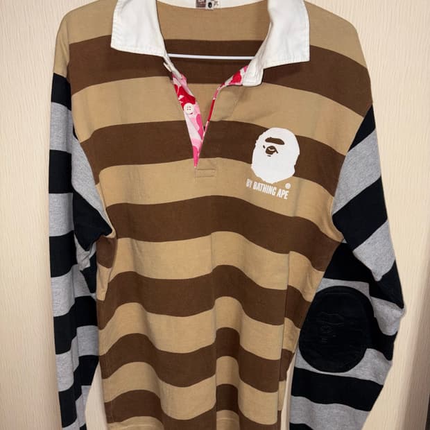 베이프 스트라이프 롱슬리브