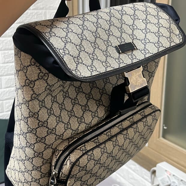 정품 구찌 백팩