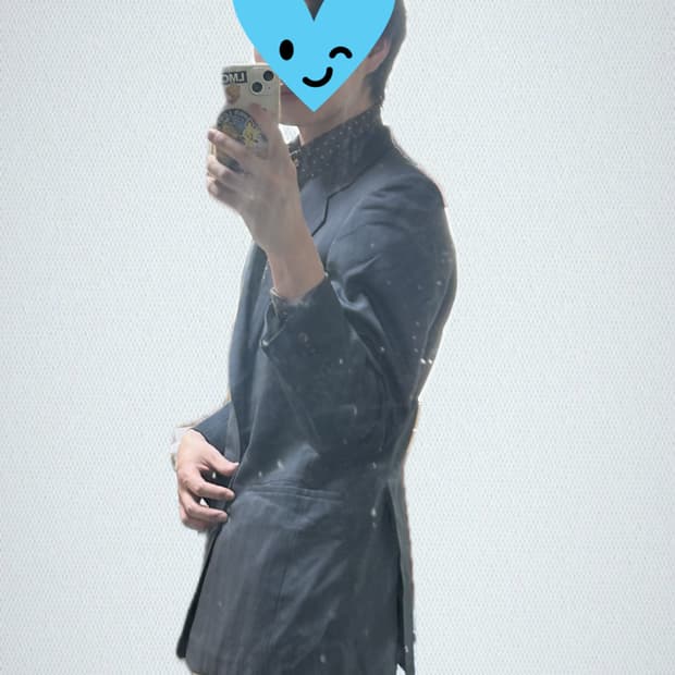 일본 버버리 블레이저(M~L)