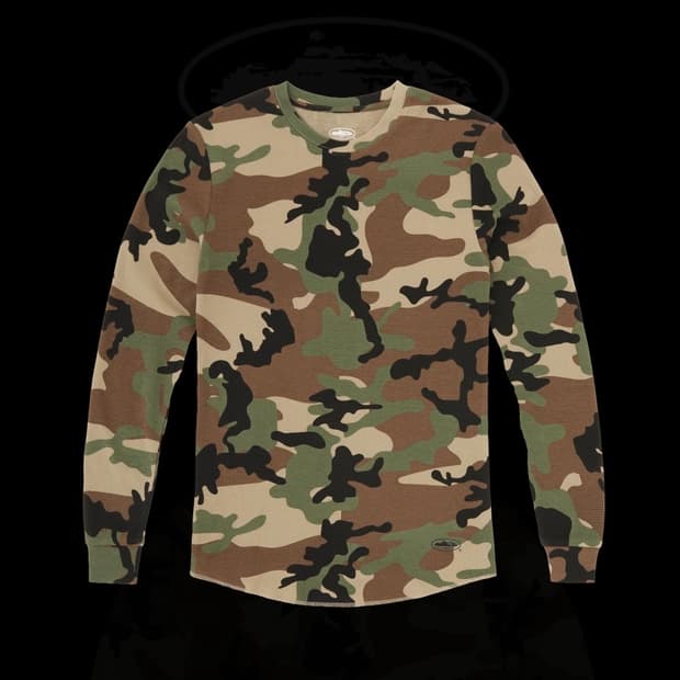 코르테이즈 카모 써멀 롱슬리브 s