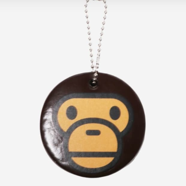 BAPE Baby Milo Keychain Brown