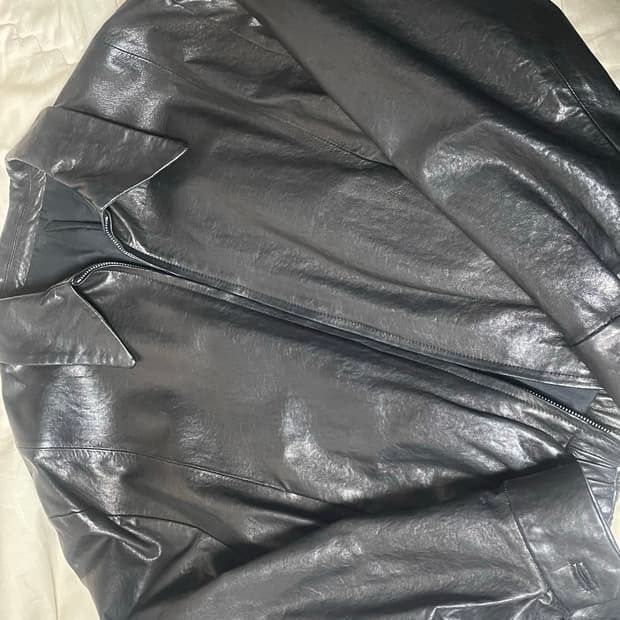 쿠어 램스킨 블루종m