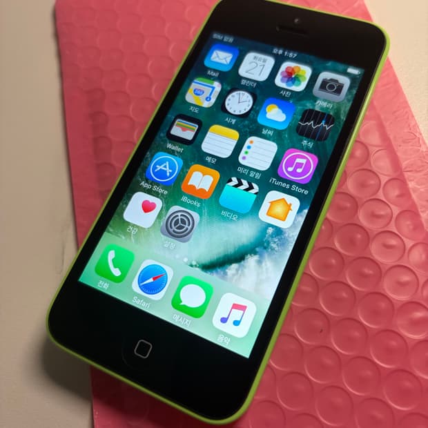 [5월6일 autum_님] 아이폰 5c 그린 16기가 #5054