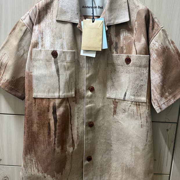 앤더슨벨 데님셔츠