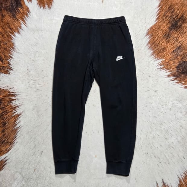 나이키 블랙 스웻팬츠