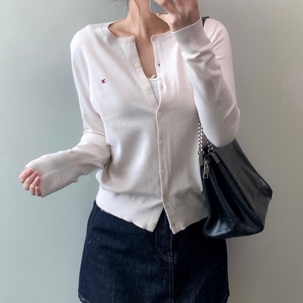 타미힐피거 가디건