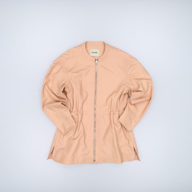 80 맥스앤모이 양가죽 스트링 자켓 0327H1