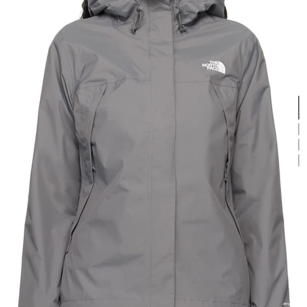 The north face 그레이 안토라 레인 재킷