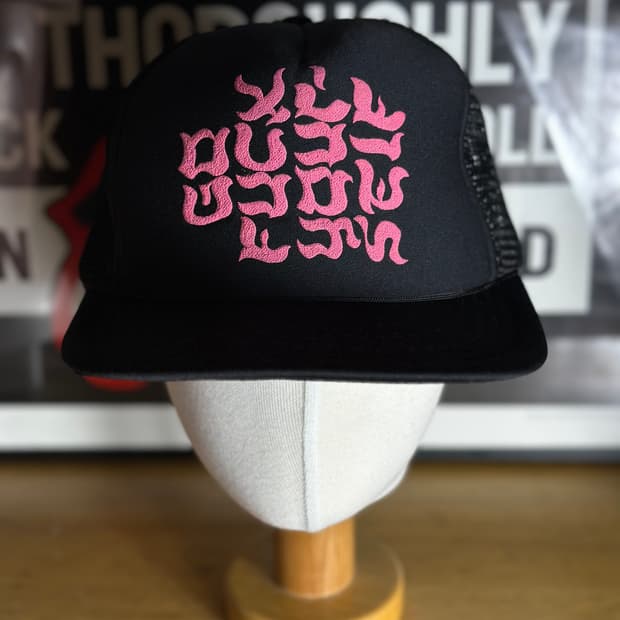 빈티지 go fuck your self 트러커캡 모자