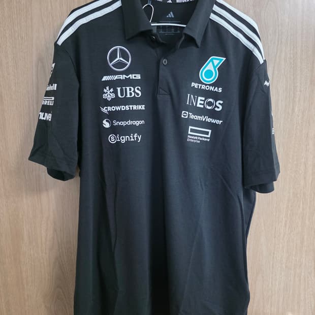 F1 메르세데스 AMG 아디다스 폴로티 유니폼
