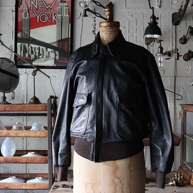 [L] 엘엘빈 ll bean A2 레더 자켓