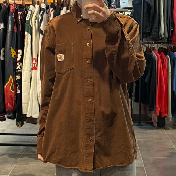 [NO.9] 칼하트 코듀로이 긴팔셔츠