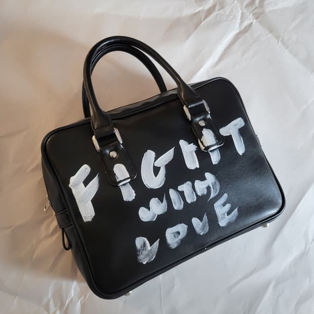 꼼데가르송 걸 페인트백