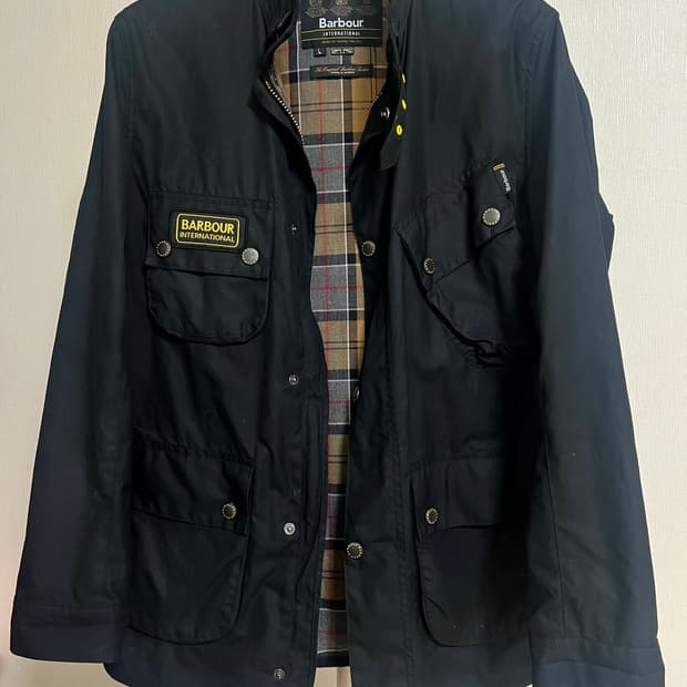 Barbour International Slim Wax Jacket - 