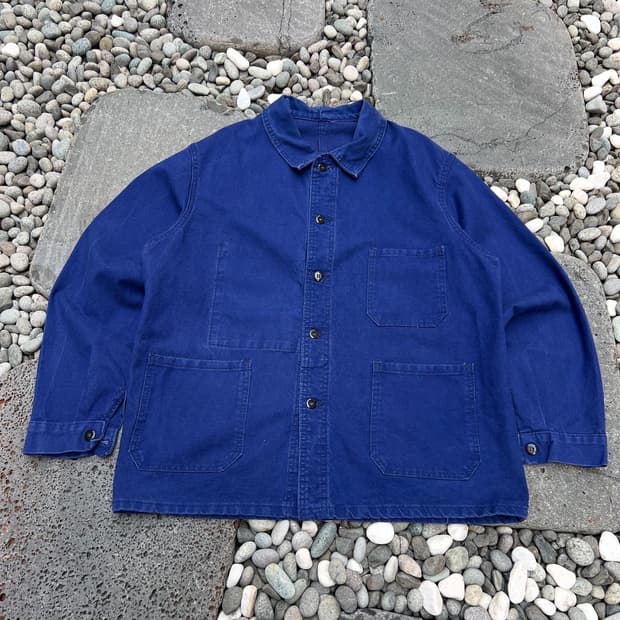 OLD VINTAGE PURPLE NAVY 빈티지 프렌치워크자켓