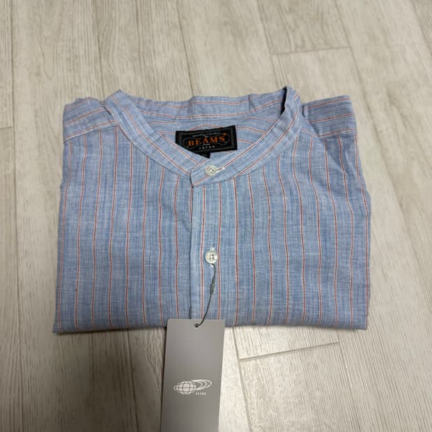 BEAMS 스트라이프 셔츠 XL