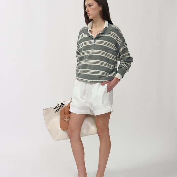 새상품/낫띵리튼 Kevin stripe pullover