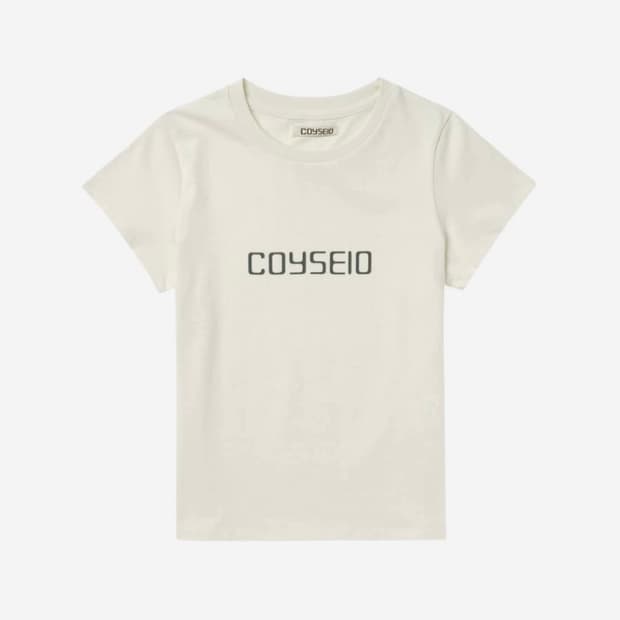 코이세이오 로고 티셔츠 coyseio logo t-shirt lemon