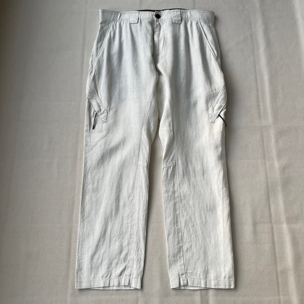 씨피 컴퍼니 린넨 유틸리티 디테일 팬츠