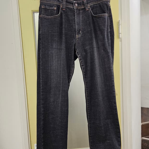 Edwin 스티치 블랙진