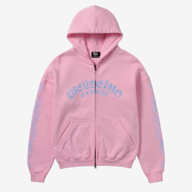 웰빙익스프레스 Fancy Hoodie Pink