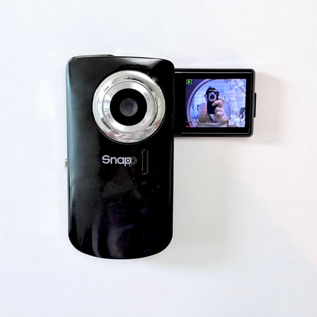 Snap 빈티지 캠코더 디지털카메라