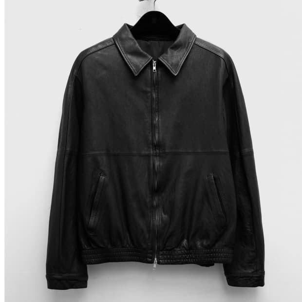 (M) 유스 레더 블루종 youth