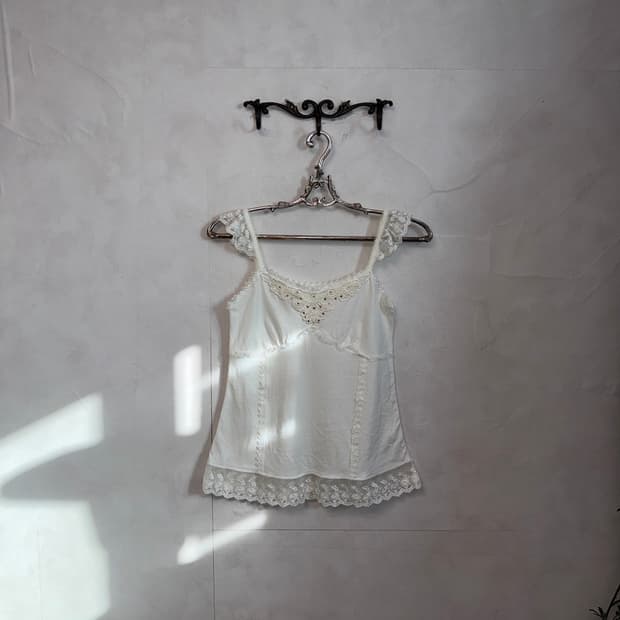 Ivory fairy lace sleeveless