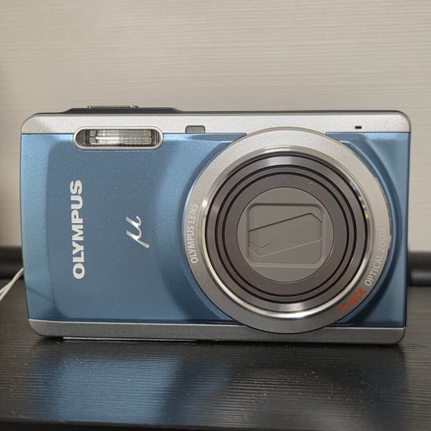 [하자X] 올림푸스 뮤 7040 블루 빈티지 디카