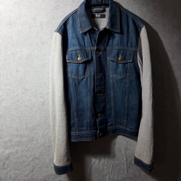 10FW 라프시몬스 하이브리드 데님자켓
