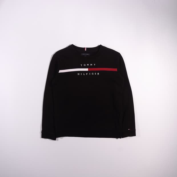 타미힐피거 로고 맨투맨 B668
