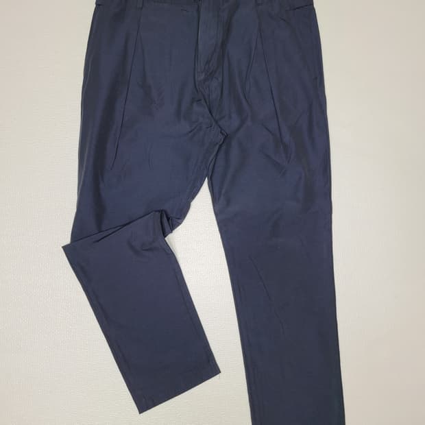 코데즈컴바인 남자 원턱 슬랙스 34 다크네이비 