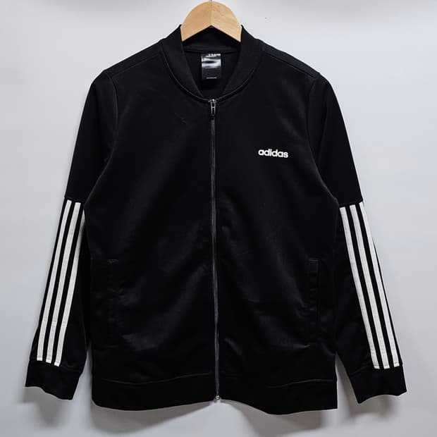 아디다스 트랙탑 블랙져지 XL