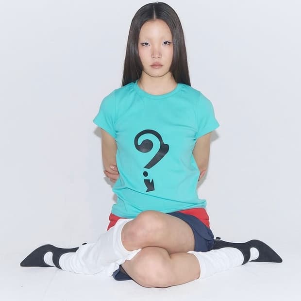 Lye lye symbol printing tee mint