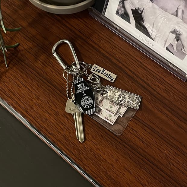 A lot of money keyring