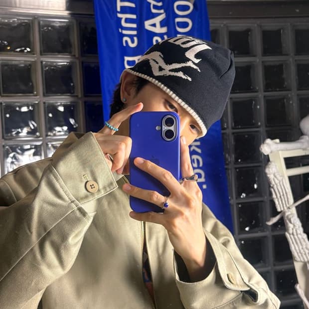 VINYL JUNKIE BEANIE 비닐 정키 비니