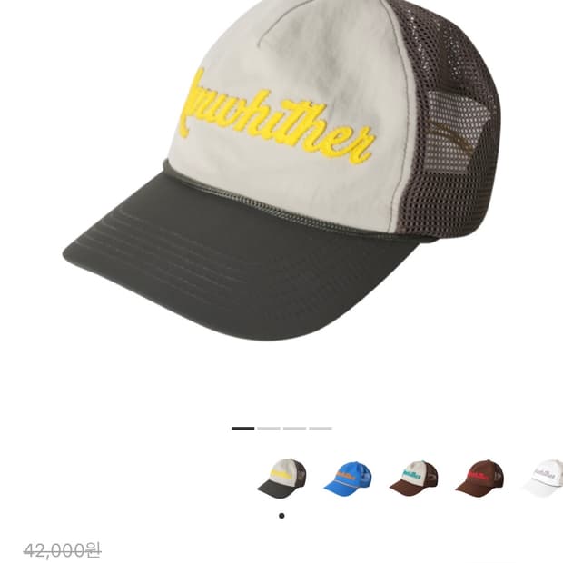 Rnuwhither 런위더 트러커 러닝 캡