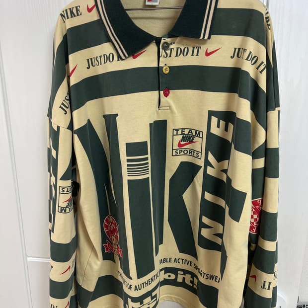 나이키 x CPFM 롱슬리브 폴로 긴팔티셔츠