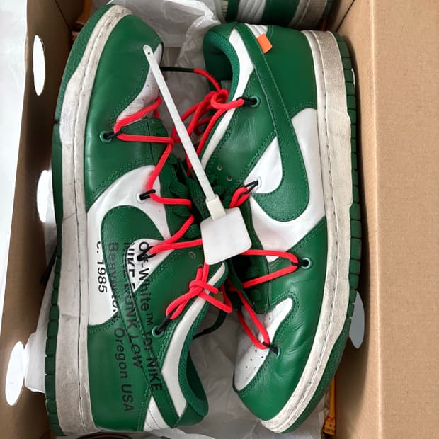 오프화이트 나이키 덩크 그린 (290) 