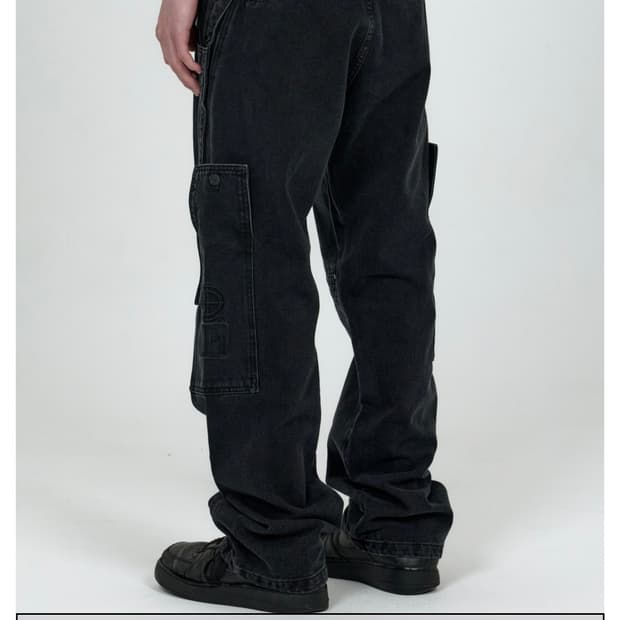 MPa H-ZIP POCKET PANTS (BLACK) S사이즈