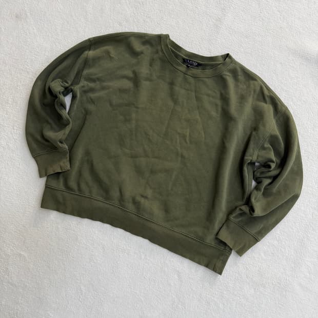 L 랄프로렌 카키 맨투맨 0324T