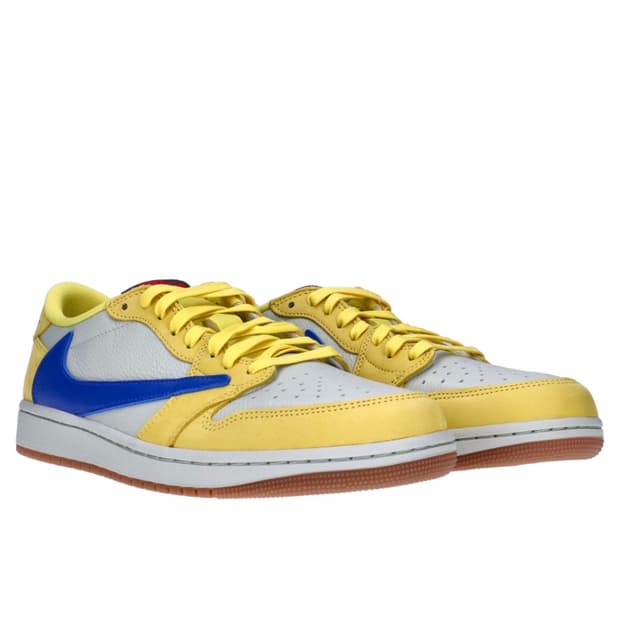 조던 1 x 트래비스 스캇 레트로 로우 카나리 290 새제품 판매