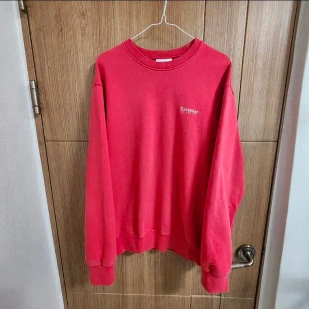 (M)커버낫 스몰 어센틱 로고 맨투맨