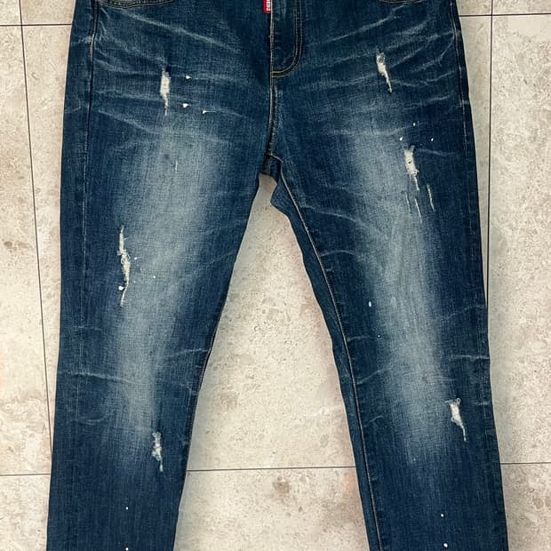 디스퀘어드2 데미지 워싱 청바지 50(34사이즈) 정품