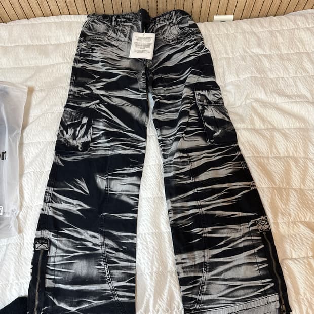 Jaded London CREASED WASH TROOPER CARGO