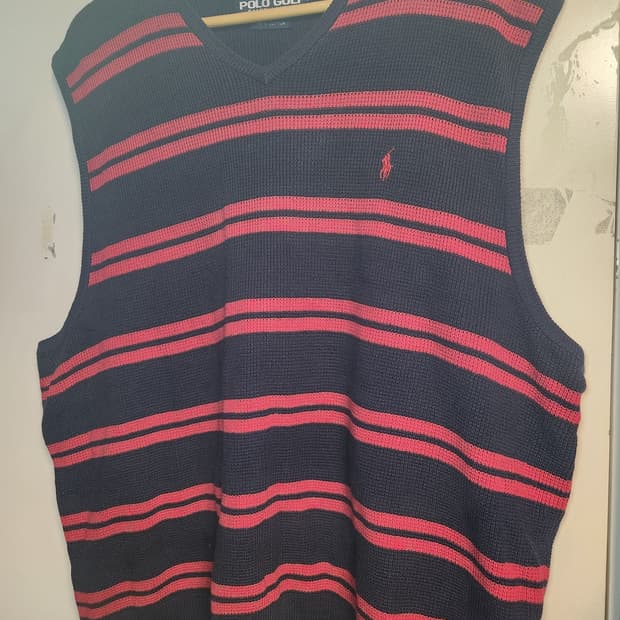 폴로 골프 빈티지 니트 베스트 105