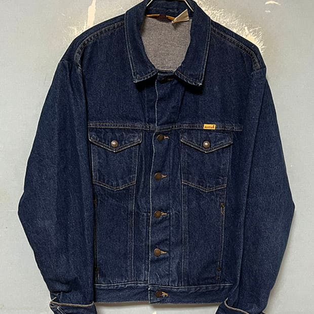 RUSTLER by 랭글러 USA 남자 트러커 데님자켓 L 100-105