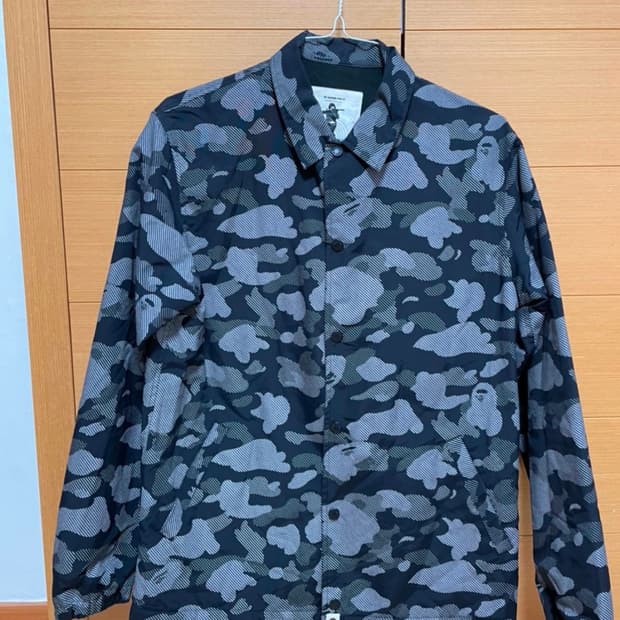 BAPE 베이프 리플렉티브 카모 코치 자켓 스카치 정품 (희귀)
