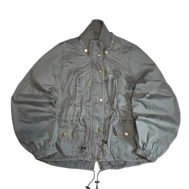 JPN 빈티지 Y2K 멀티포켓 코튼 야상 자켓 (M)