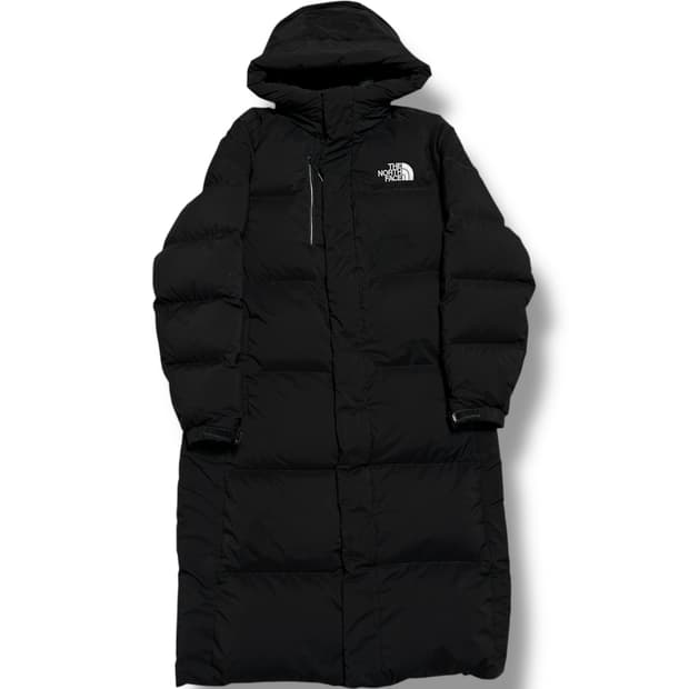 The North Face 구스다운 블랙 롱패딩